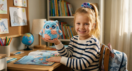 MOBUDDY AI Smart Owl Plush Toy