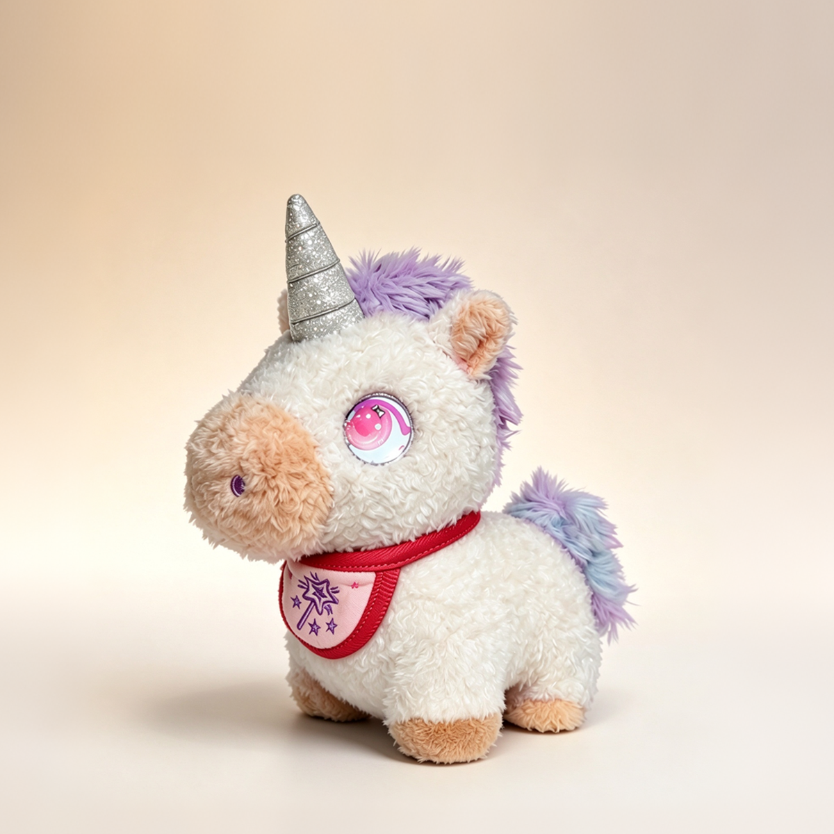 MOBUDDY Yuni Iridescent Unicorn  AI Companion Plush Toy