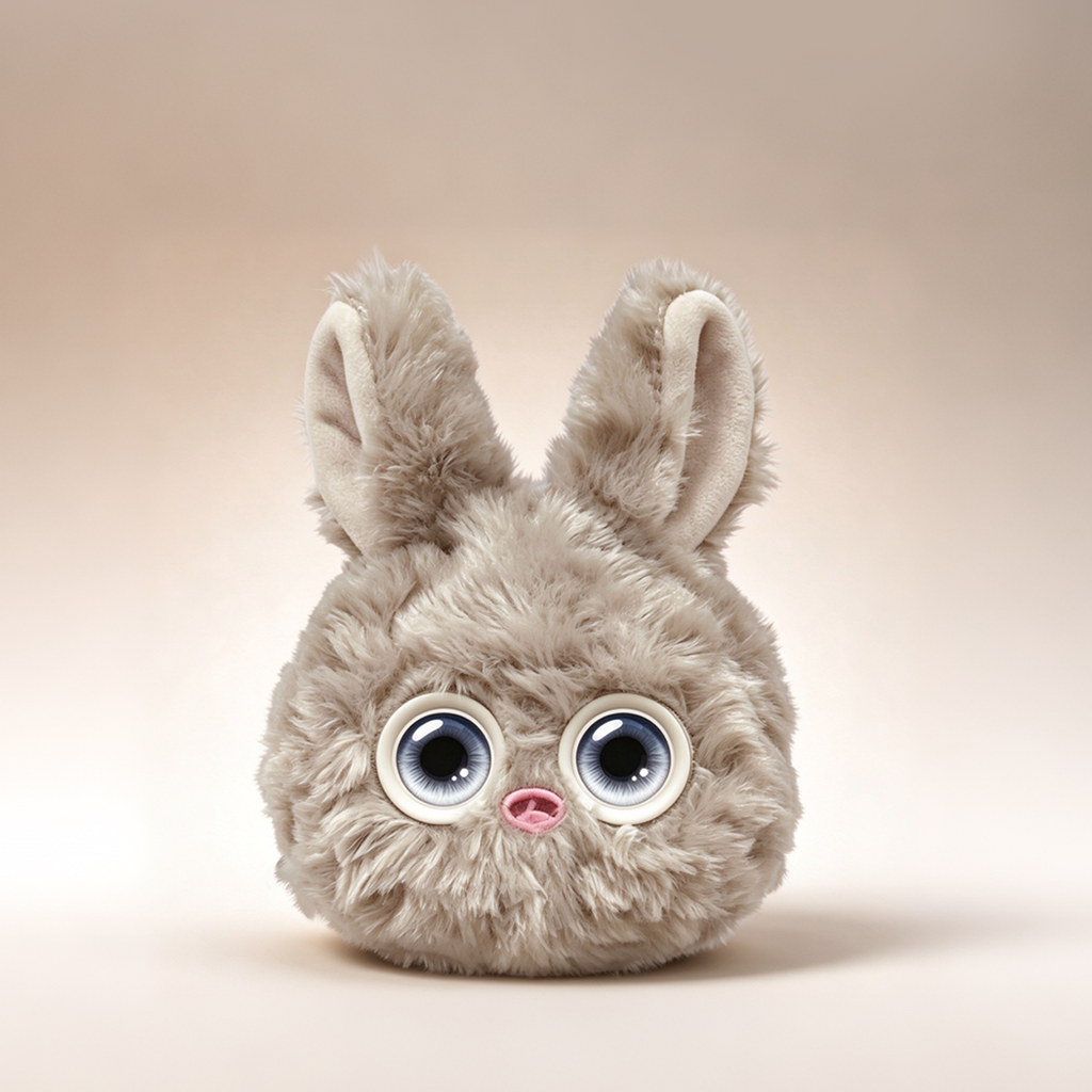Loppy Long-Eared Bunny – AI Smart Plush Companion Pendant