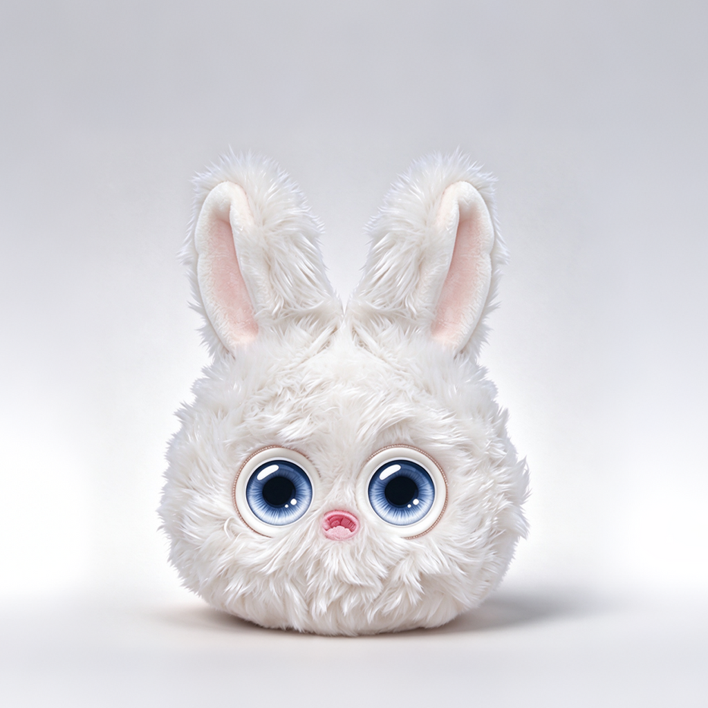 Loppy Long-Eared Bunny – AI Smart Plush Companion Pendant