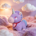 MOBUDDY Yuni Iridescent Unicorn  AI Companion Plush Toy