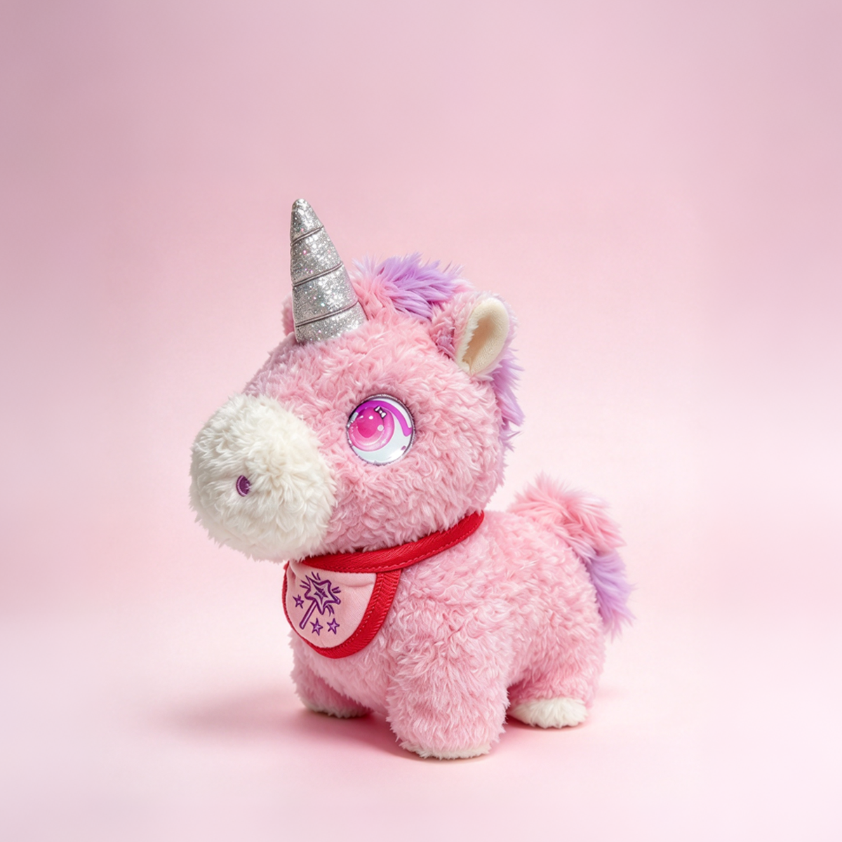 MOBUDDY Yuni Iridescent Unicorn  AI Companion Plush Toy