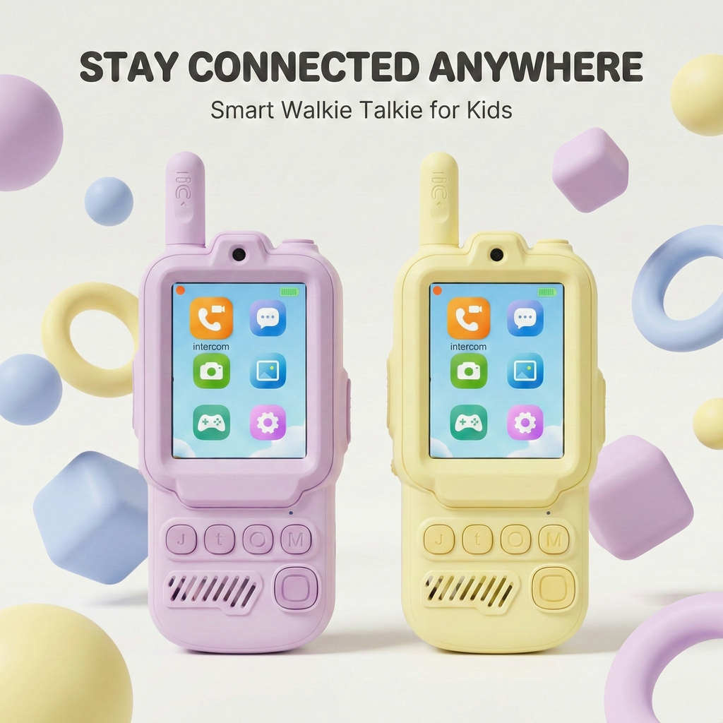 AI Powered Video Walkie Talkie for Kids