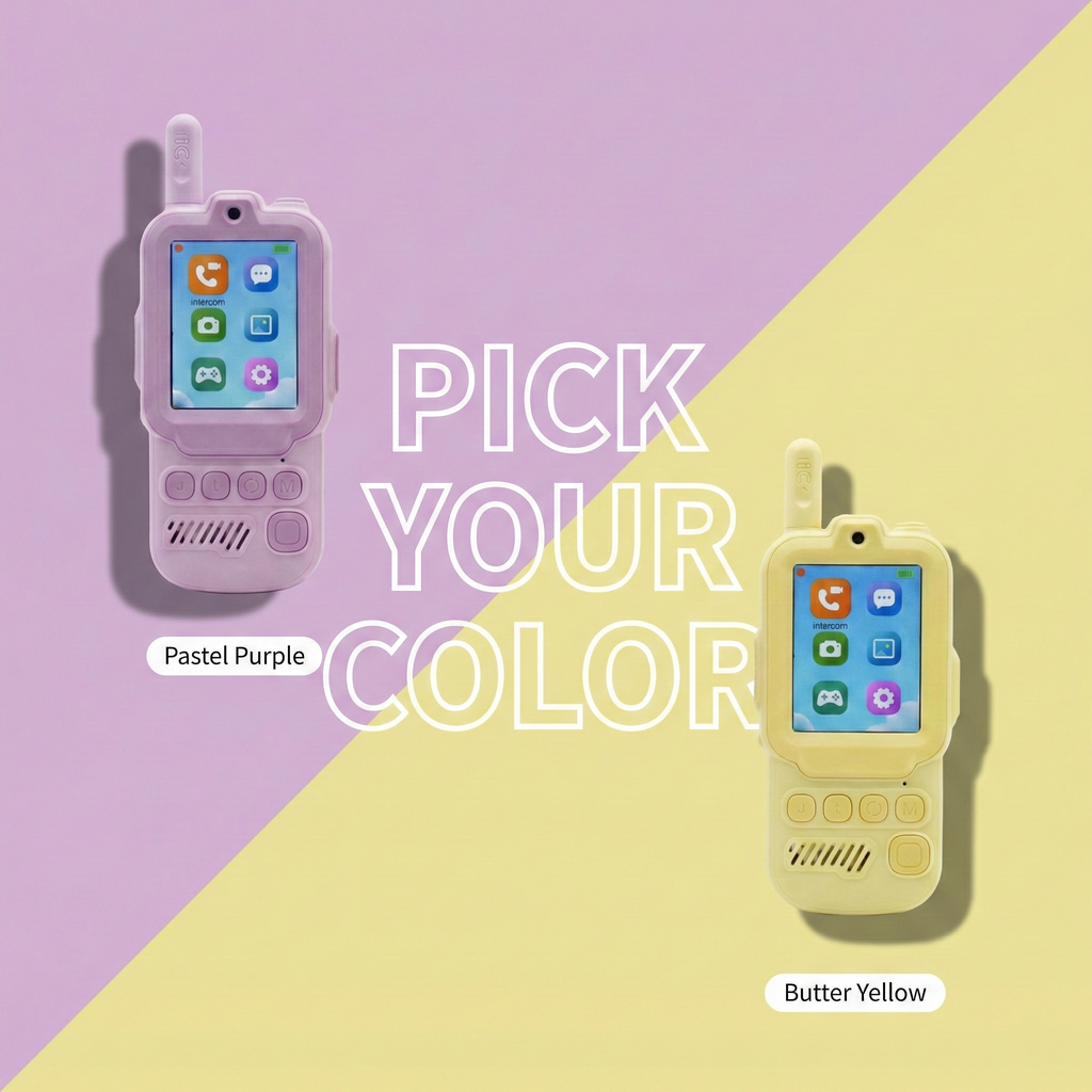 AI Powered Video Walkie Talkie for Kids