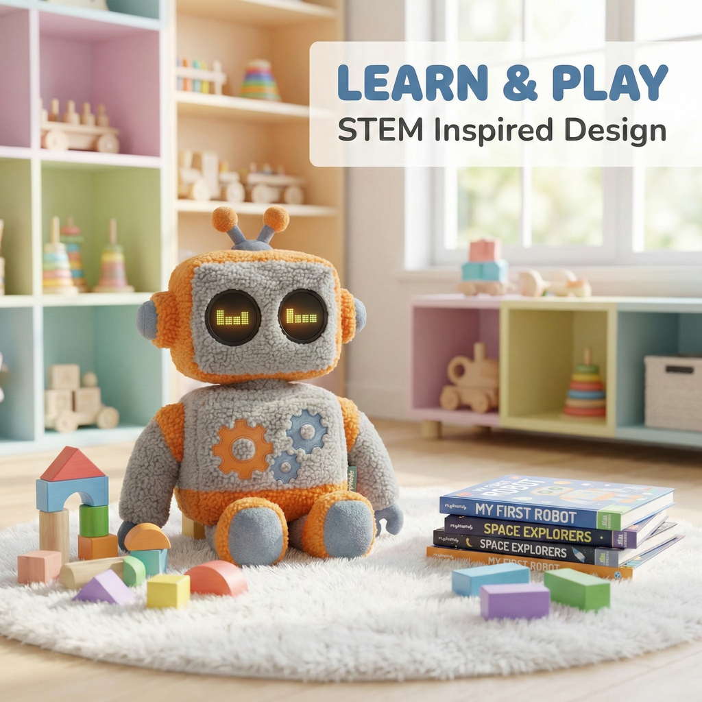 mobuddy Intelligent AI Plushie Toy A Soft Robot