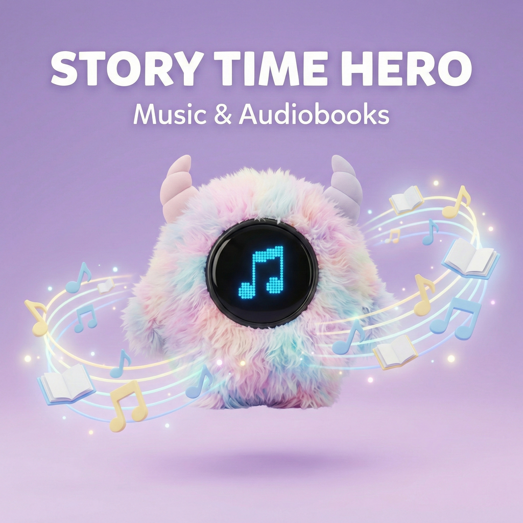 mobuddy Intelligent AI Alarm Clock with plush