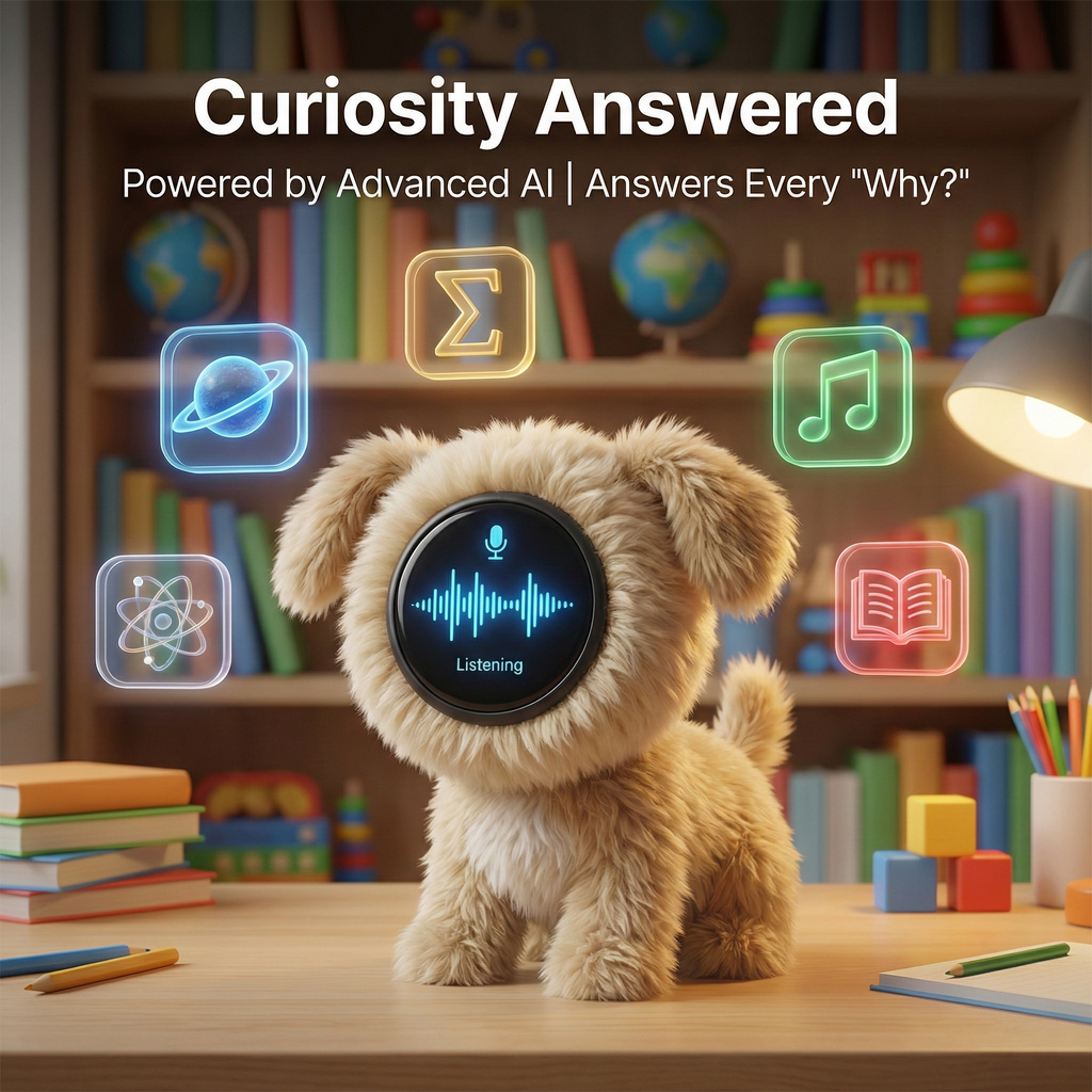 mobuddy Intelligent AI Plushie Toy The Doggie