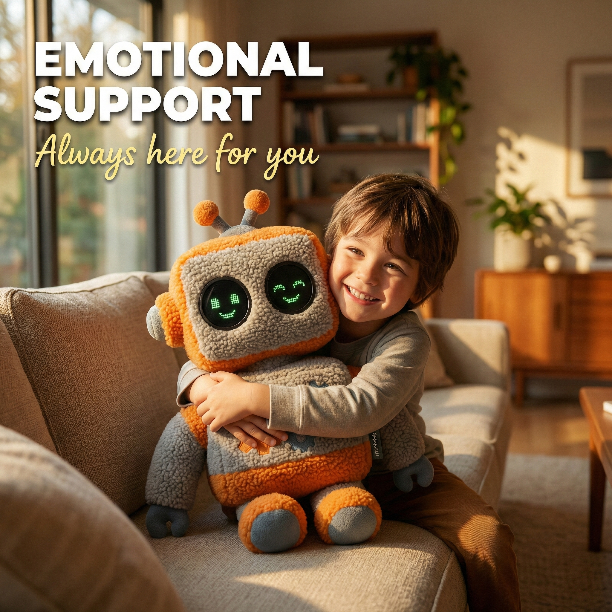 mobuddy Intelligent AI Plushie Toy A Soft Robot