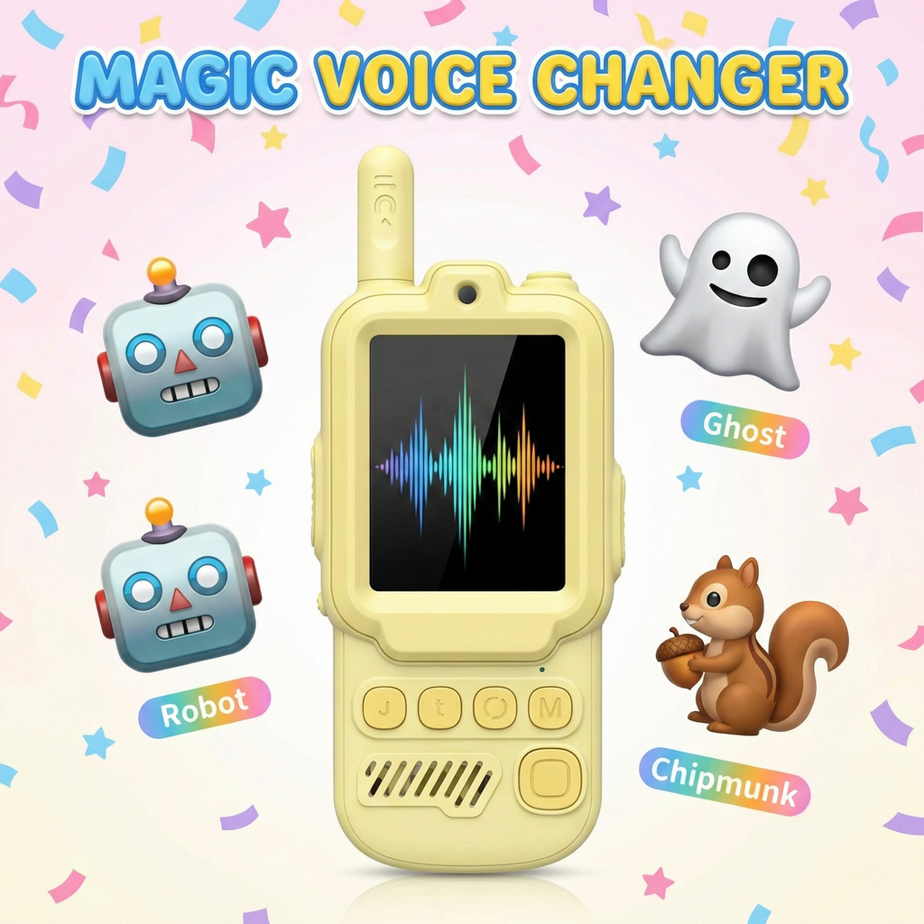 AI Powered Video Walkie Talkie for Kids