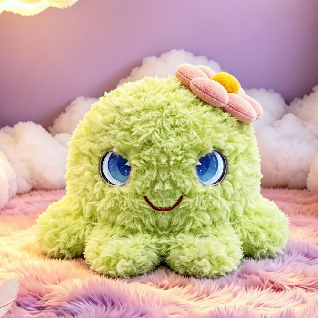 MOBUDDY Ollie Iridescent Unicorn  AI Companion Plush Toy