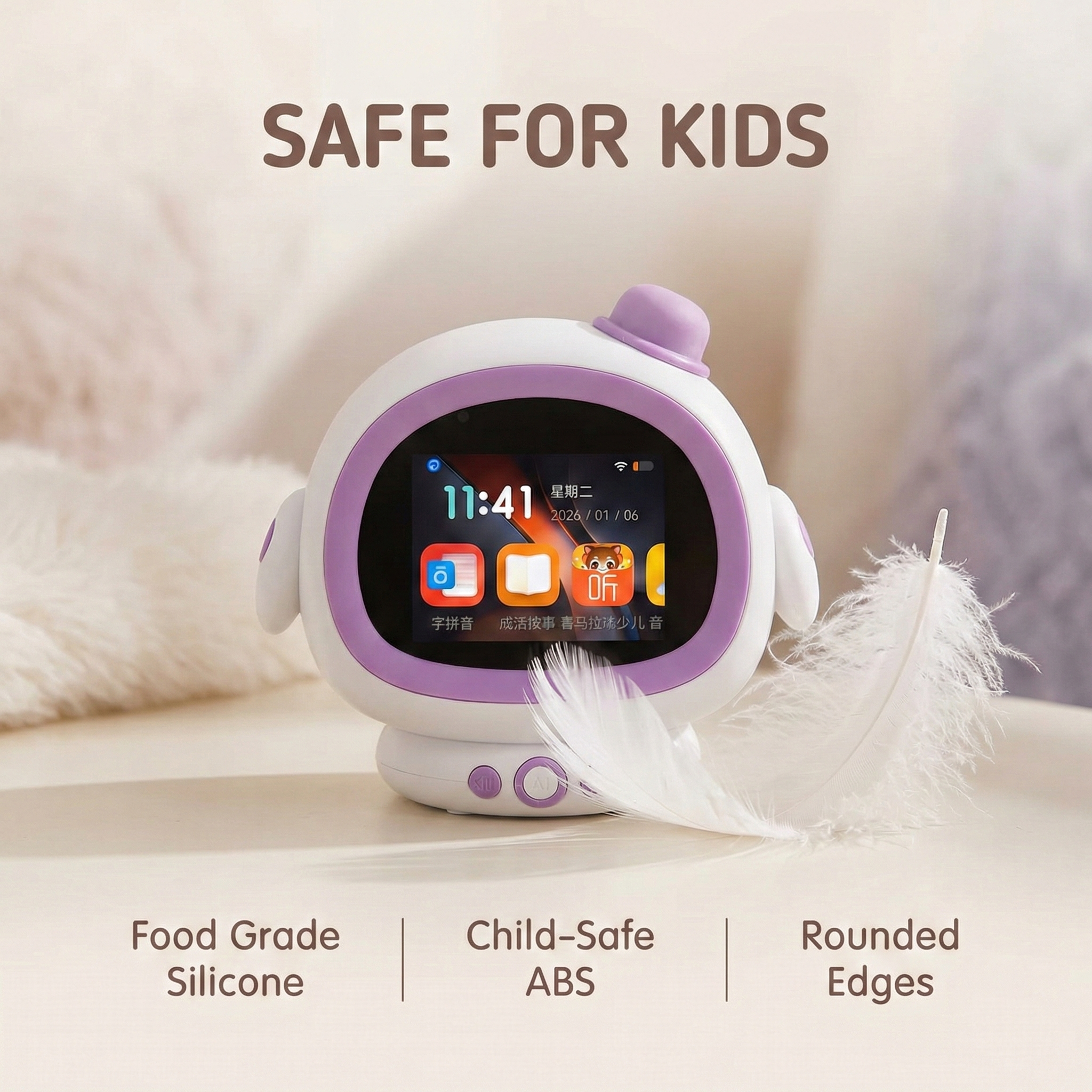 AI smart Alarm Clock with Intelligent Power