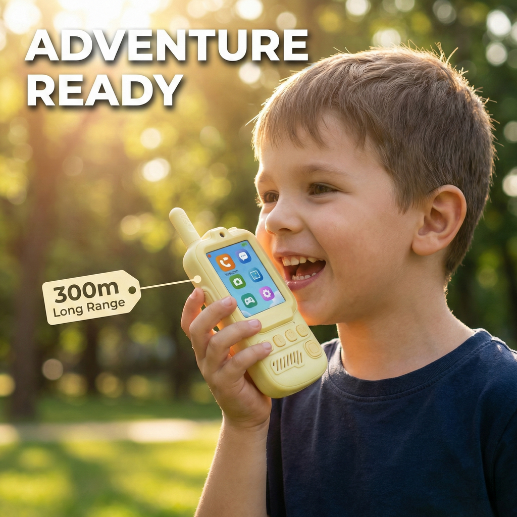 AI Powered Video Walkie Talkie for Kids