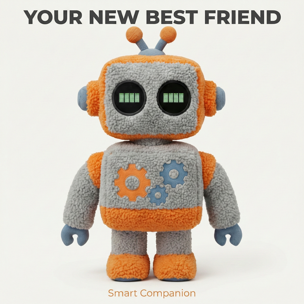mobuddy Intelligent AI Plushie Toy A Soft Robot