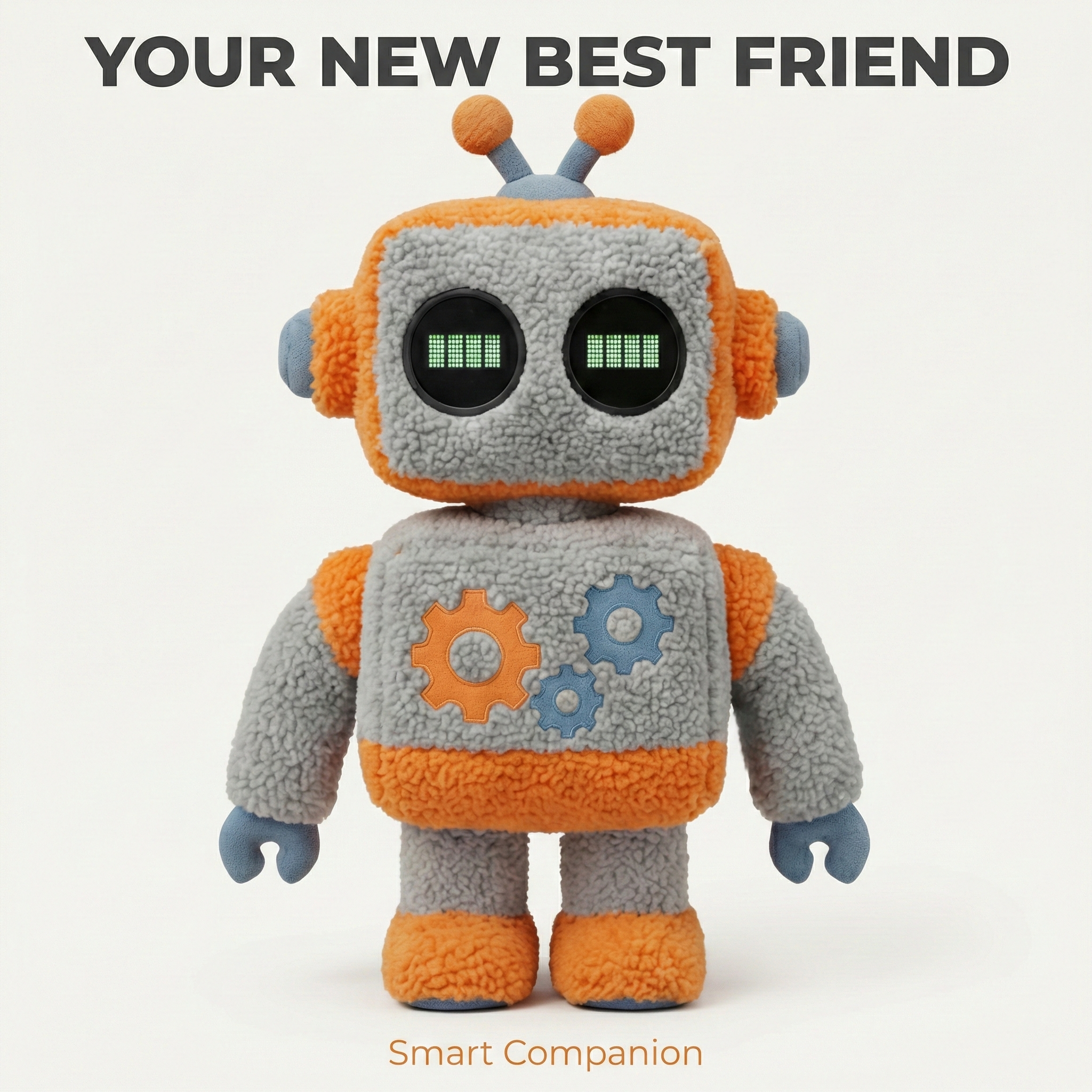 mobuddy Intelligent AI Plushie Toy A Soft Robot