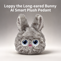 Loppy Long-Eared Bunny – AI Smart Plush Companion Pendant