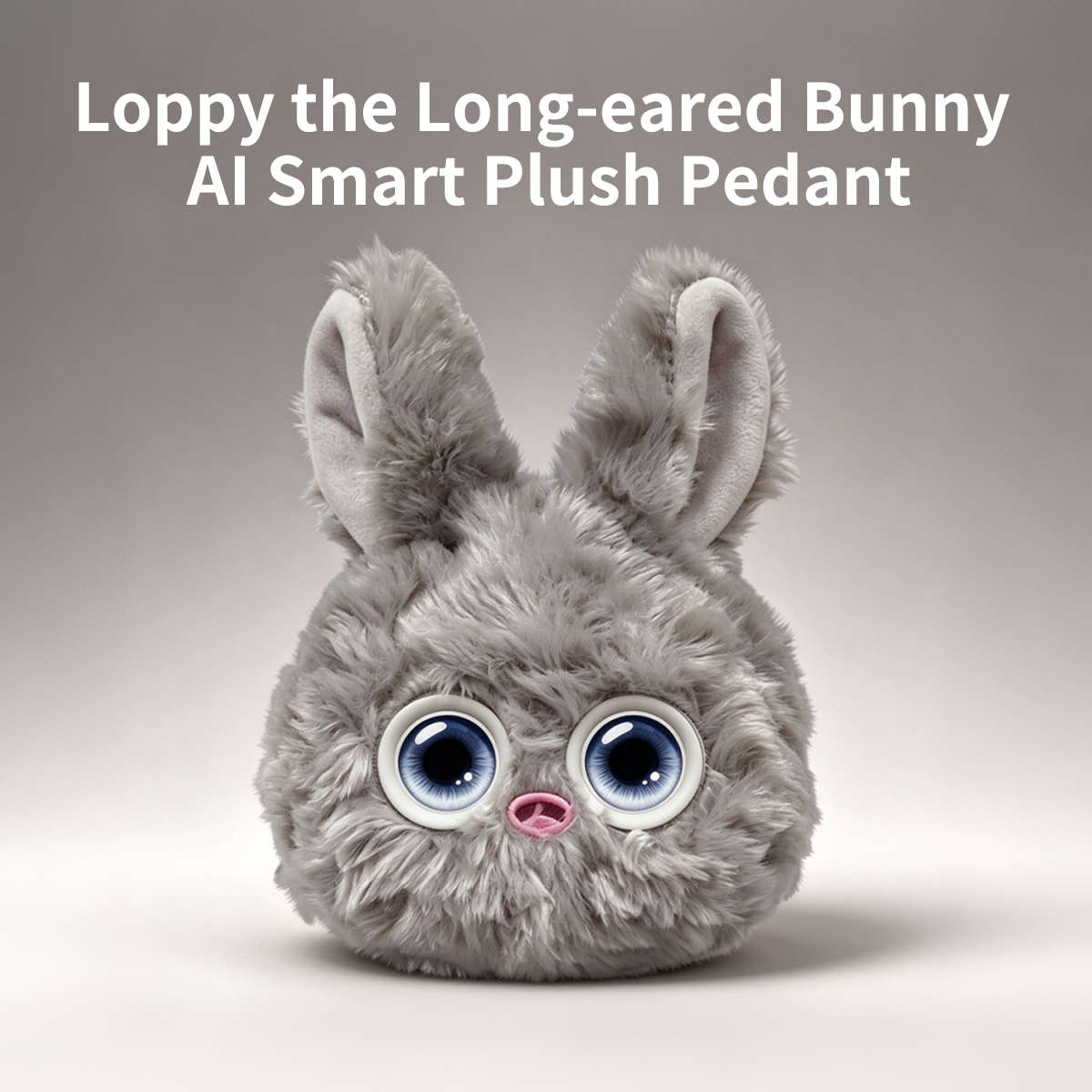 Loppy Long-Eared Bunny – AI Smart Plush Companion Pendant